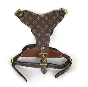 Chewy Vuitton Harness & Lead